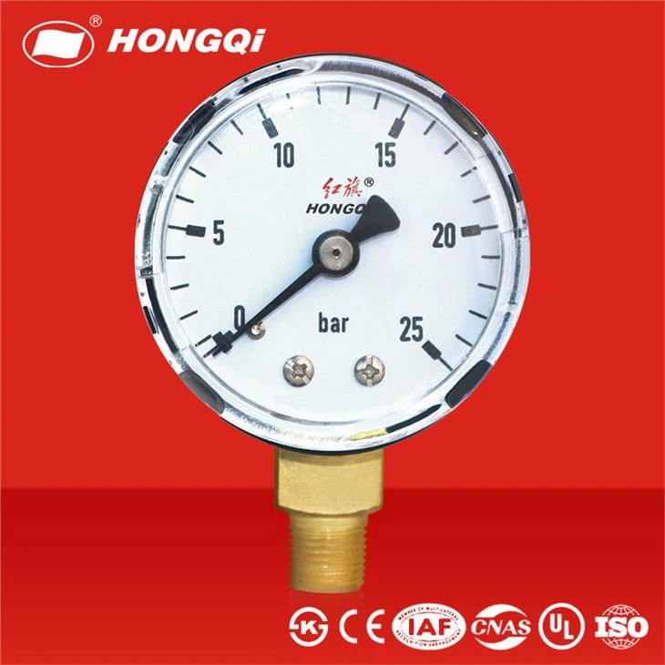 Pengukur Tekanan Konektor Bayonet 50mm