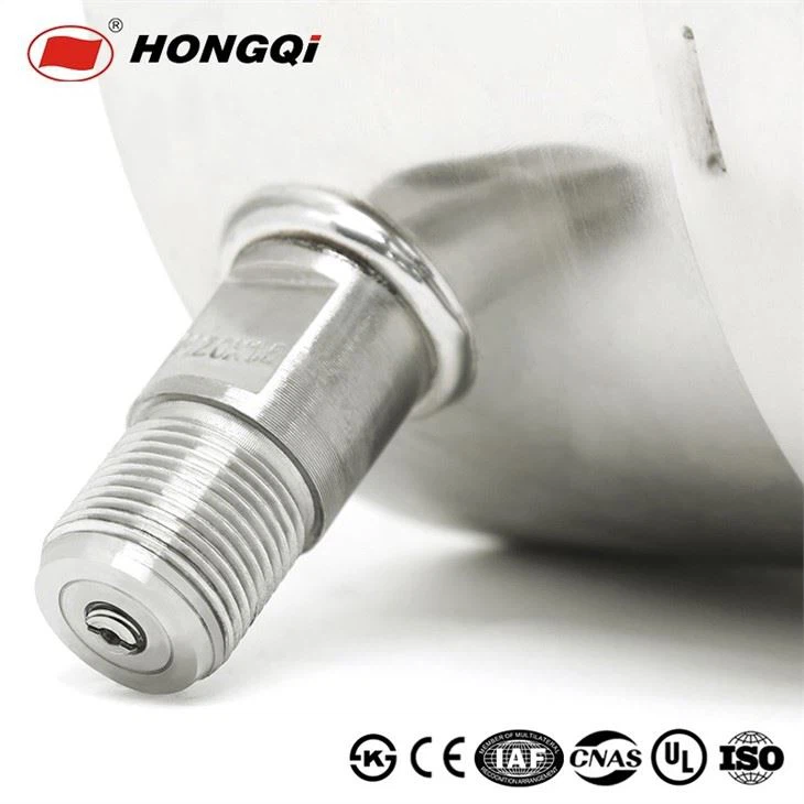 Electricity Contacts Pressure Gauge With Chrome Plated Steel Case