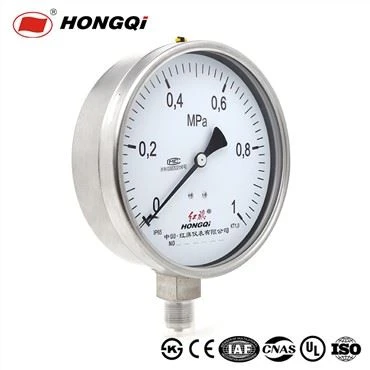 150mm Stainless Steel Cair Diisi Pengukur Tekanan Bahan Bakar