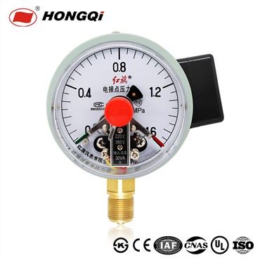 Pengukur Tekanan Bawah Kontak Listrik 60mm