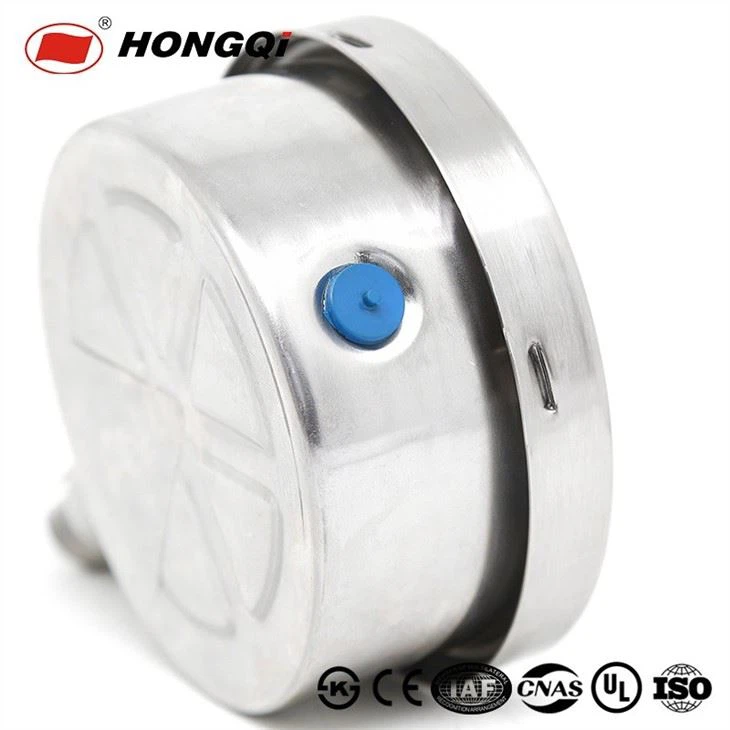 Sulfurproof Pressure Gauge 100mm 4” Connection Customized