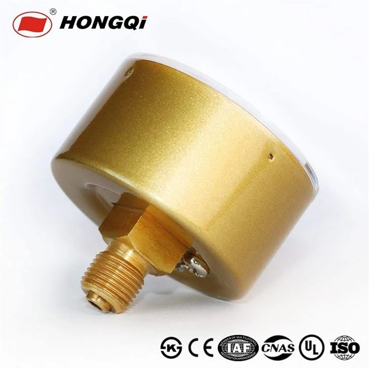 Y-40 Install Pressure Gauge in Axial Direction